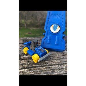 Surfer Lego Ravers figure and racer vehicle with launch case rare complete 1990s